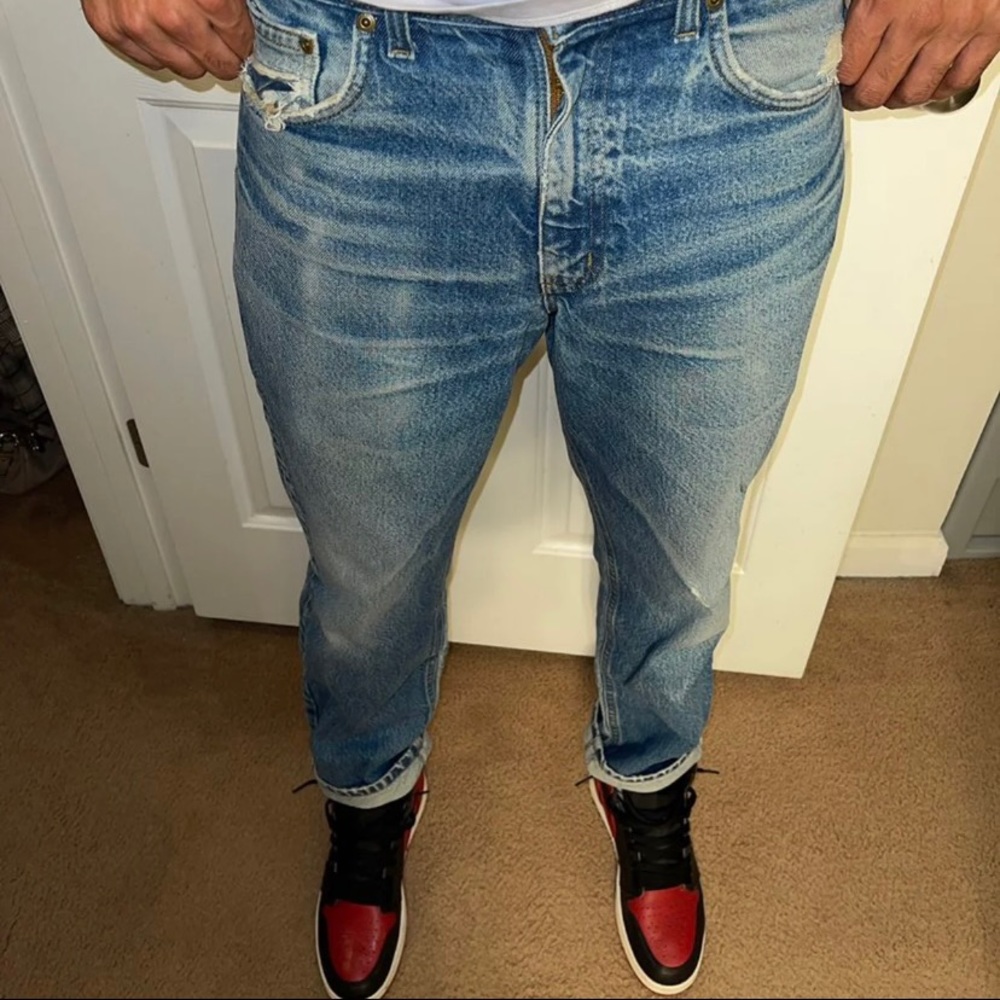 Men Carhartt jeans